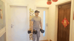 侧卧哑铃侧拉正确方法(哑铃侧拉的果怎么样)