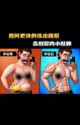 什么方法能让腹肌长出肌肉(如何快速长出肌肉和腹肌)