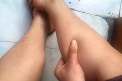 男生瘦腿 涨肌肉